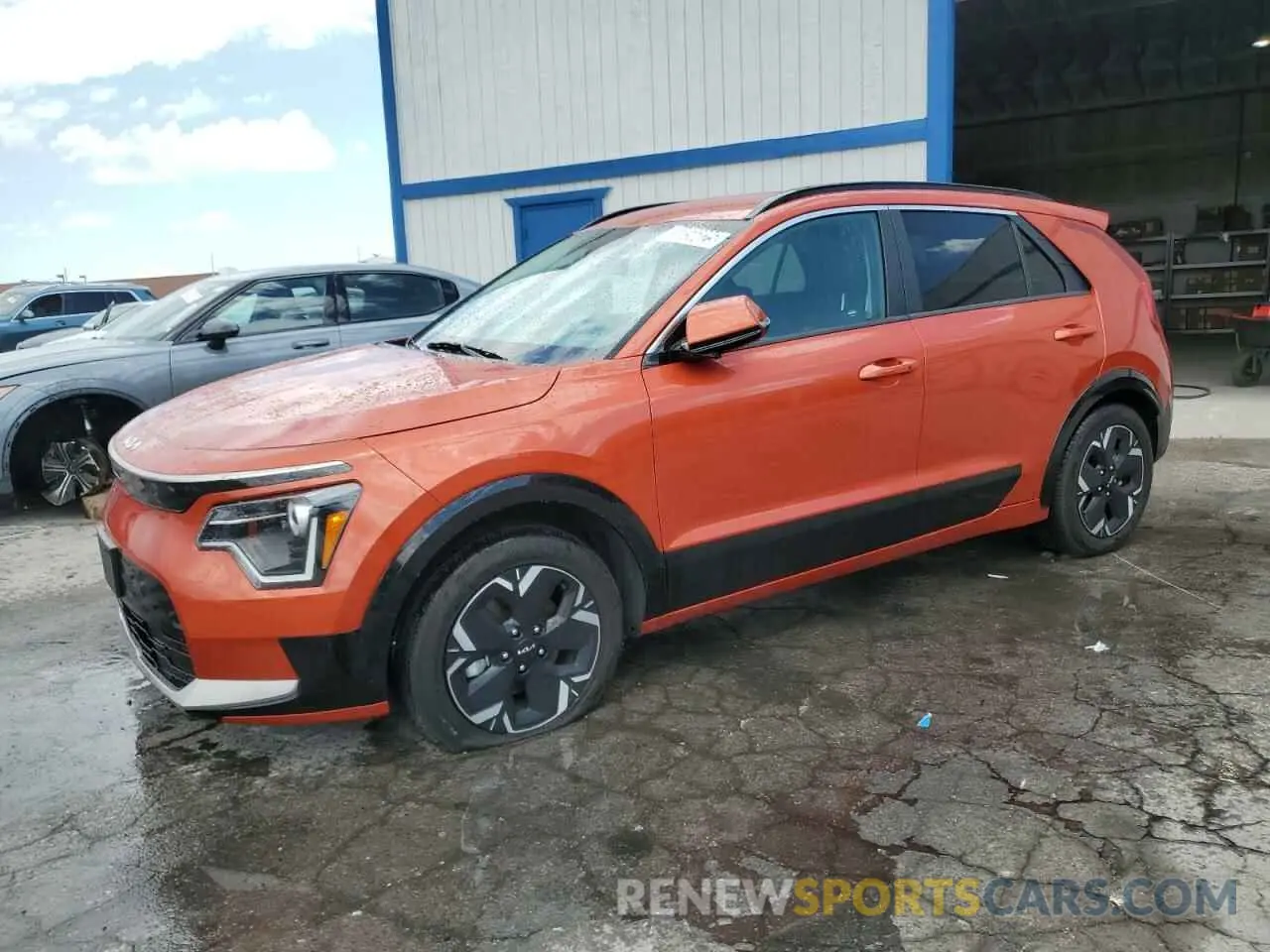 1 Photograph of a damaged car KNDCR3L11P5025348 KIA NIRO WIND 2023