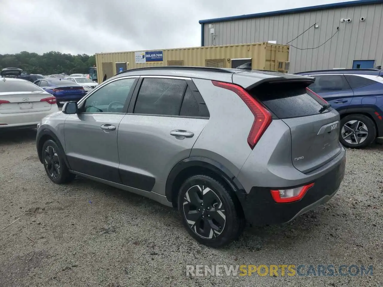 2 Photograph of a damaged car KNDCR3L11P5075179 KIA NIRO WIND 2023