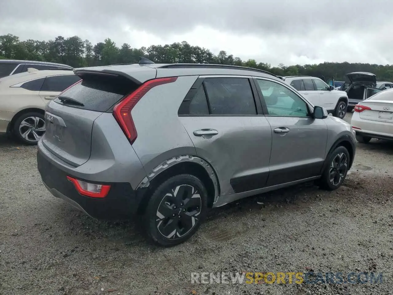 3 Photograph of a damaged car KNDCR3L11P5075179 KIA NIRO WIND 2023