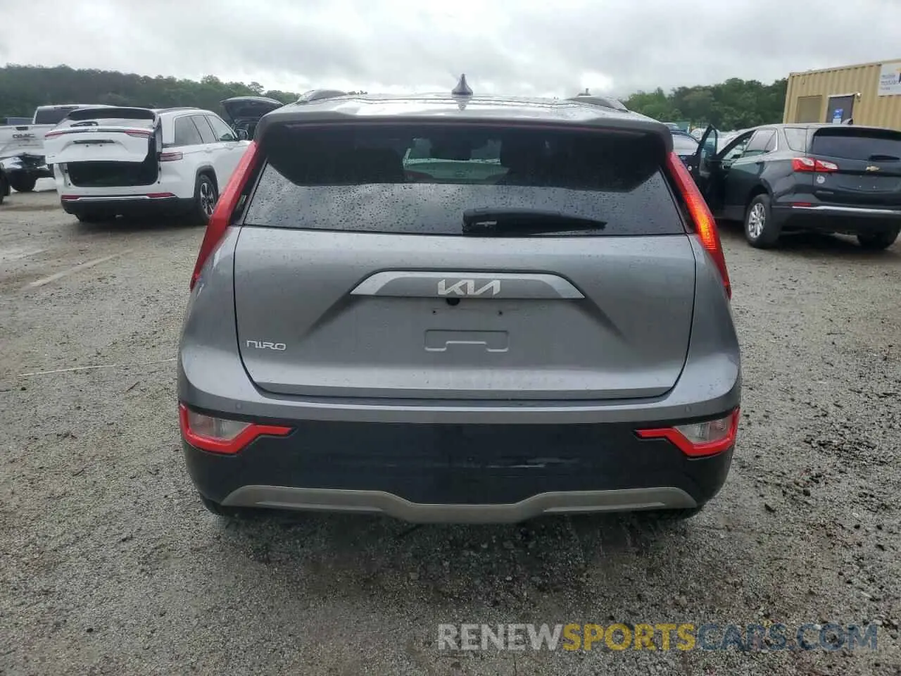 6 Photograph of a damaged car KNDCR3L11P5075179 KIA NIRO WIND 2023