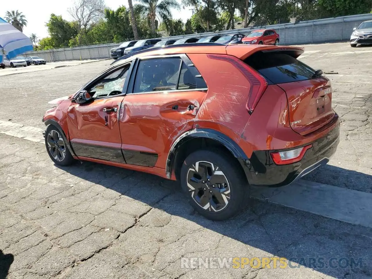 2 Photograph of a damaged car KNDCR3L12P5022894 KIA NIRO WIND 2023