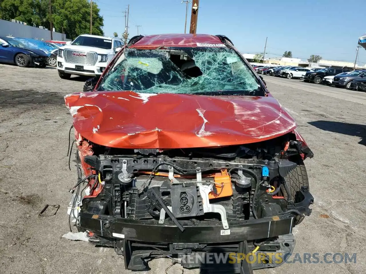 5 Photograph of a damaged car KNDCR3L12P5022894 KIA NIRO WIND 2023