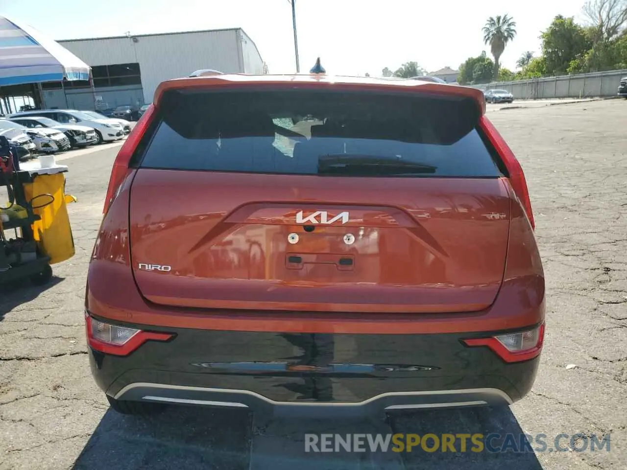 6 Photograph of a damaged car KNDCR3L12P5022894 KIA NIRO WIND 2023