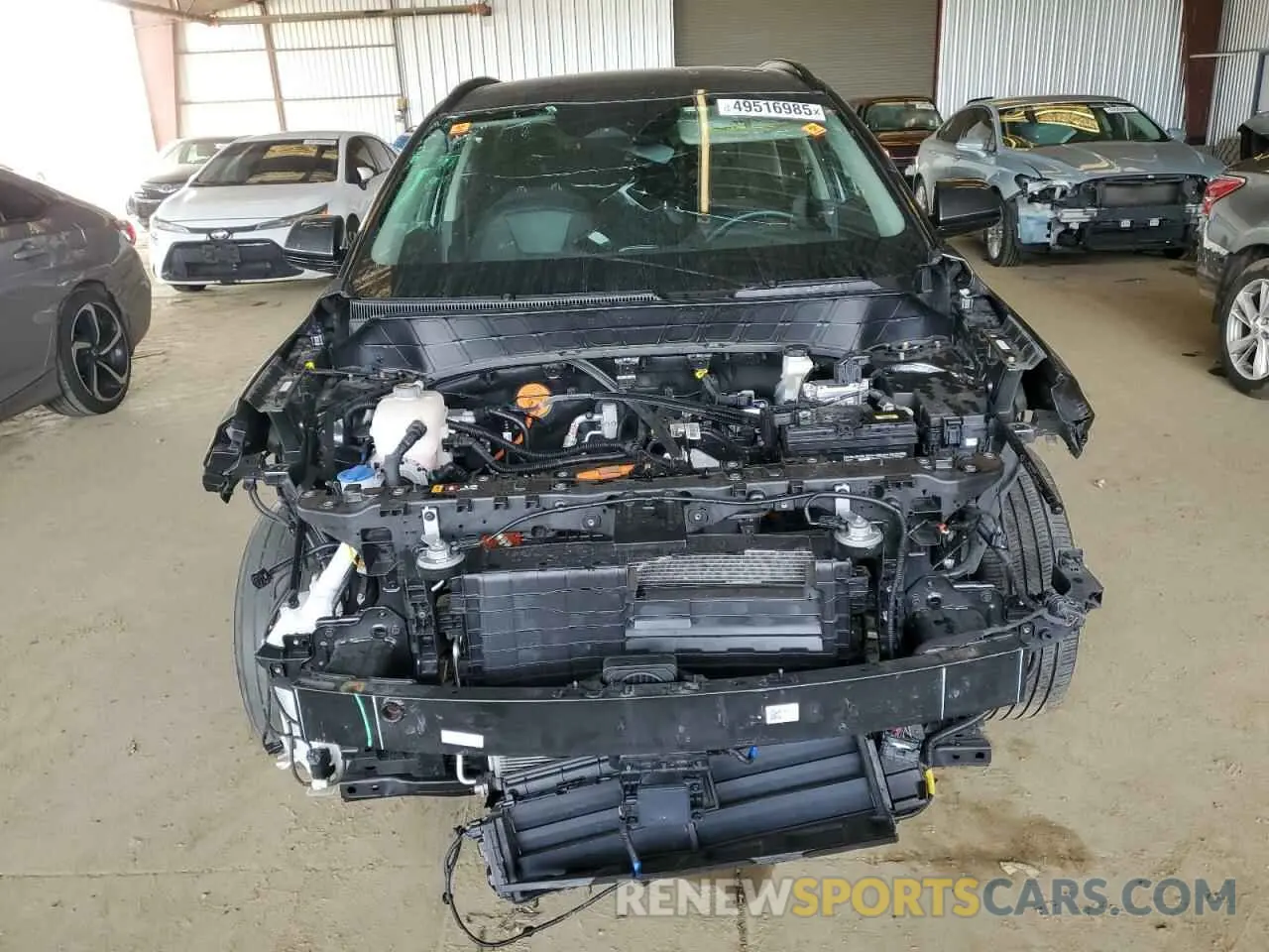 5 Photograph of a damaged car KNDCR3L12P5029800 KIA NIRO WIND 2023