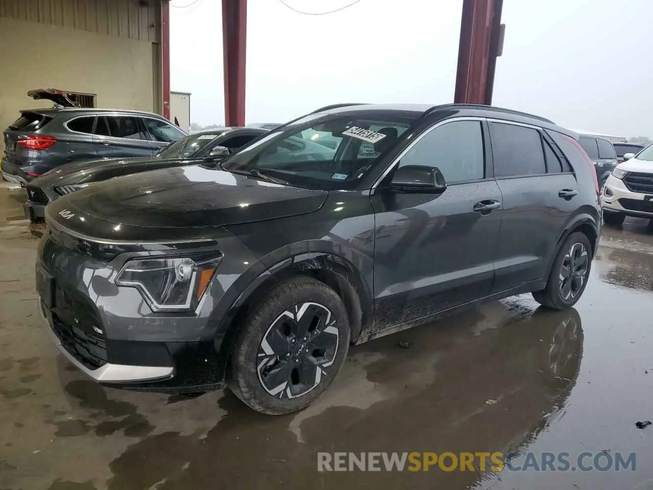 1 Photograph of a damaged car KNDCR3L13P5046332 KIA NIRO WIND 2023