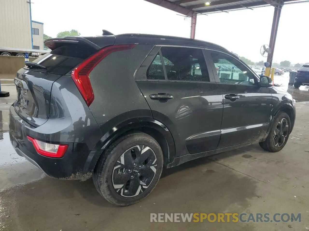3 Photograph of a damaged car KNDCR3L13P5046332 KIA NIRO WIND 2023