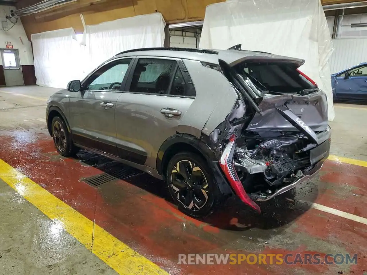2 Photograph of a damaged car KNDCR3L13P5053619 KIA NIRO WIND 2023