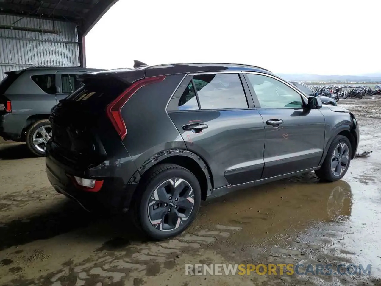 3 Photograph of a damaged car KNDCR3L14P5029801 KIA NIRO WIND 2023