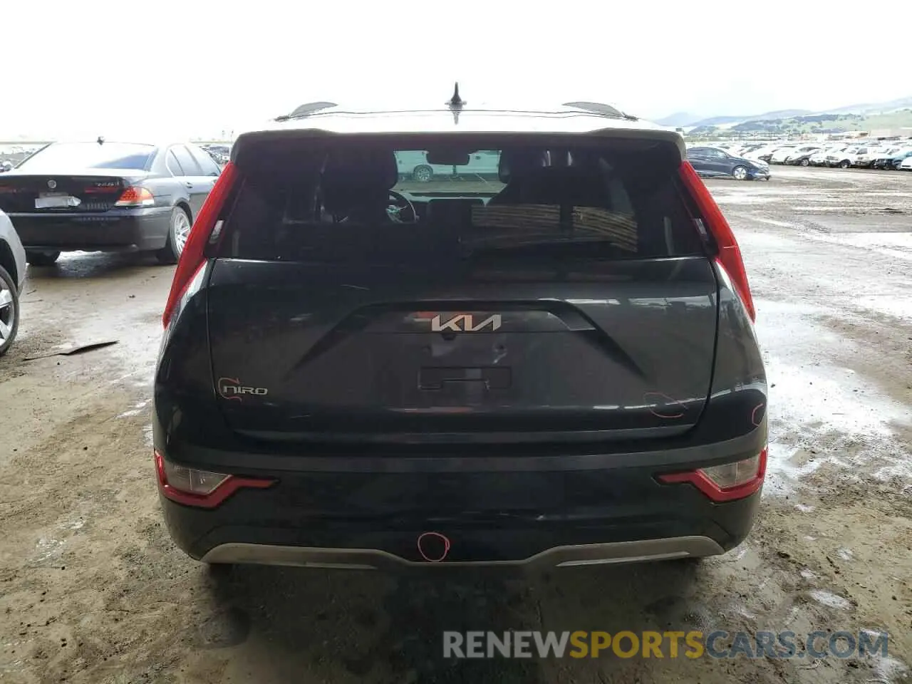 6 Photograph of a damaged car KNDCR3L14P5029801 KIA NIRO WIND 2023