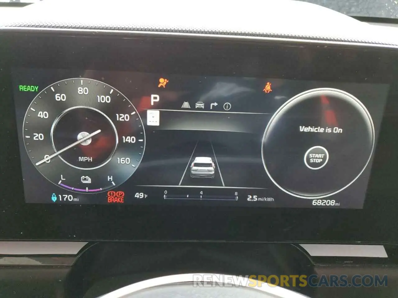 9 Photograph of a damaged car KNDCR3L14P5029801 KIA NIRO WIND 2023
