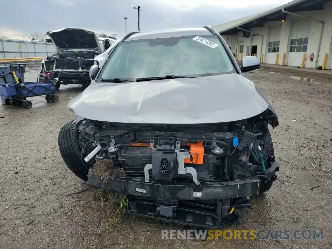 5 Photograph of a damaged car KNDCR3L15P5044906 KIA NIRO WIND 2023