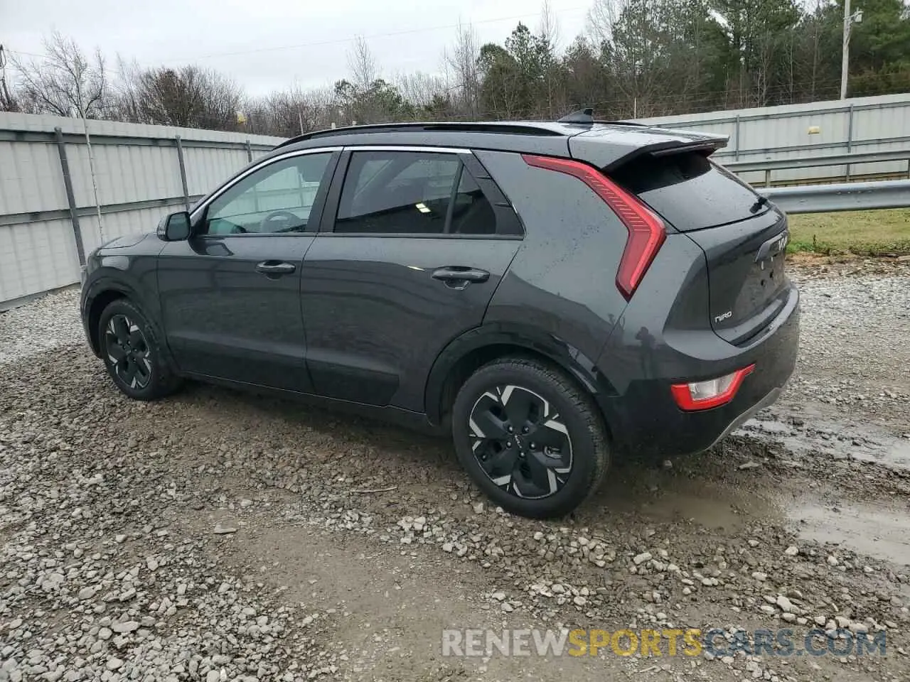 2 Photograph of a damaged car KNDCR3L15P5045294 KIA NIRO WIND 2023
