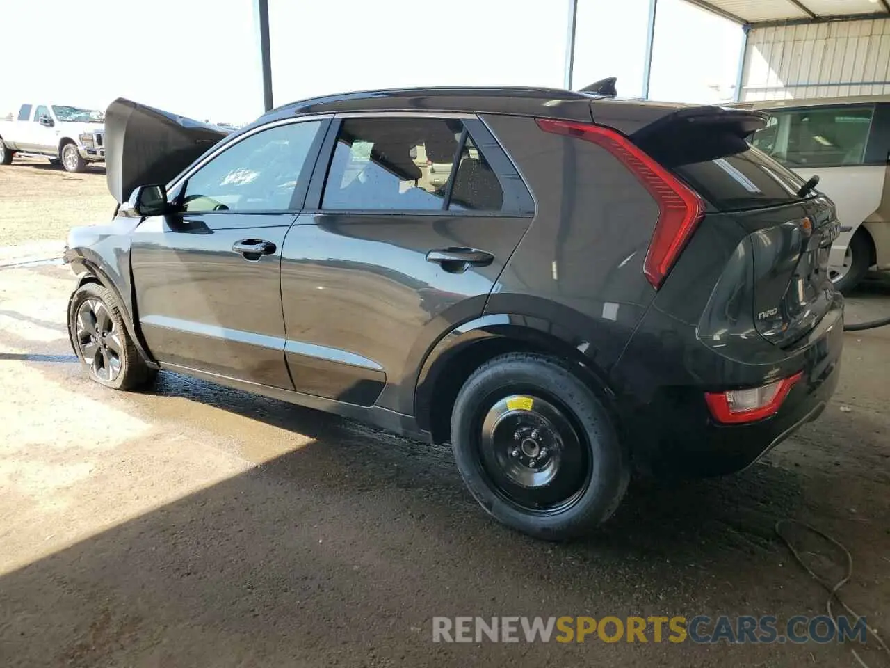 2 Photograph of a damaged car KNDCR3L15P5072480 KIA NIRO WIND 2023