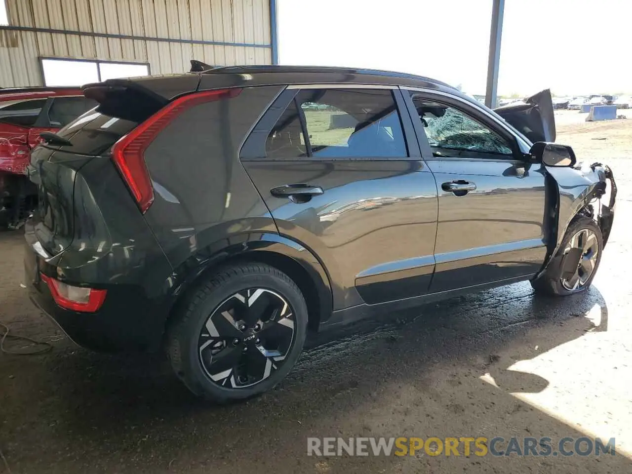 3 Photograph of a damaged car KNDCR3L15P5072480 KIA NIRO WIND 2023