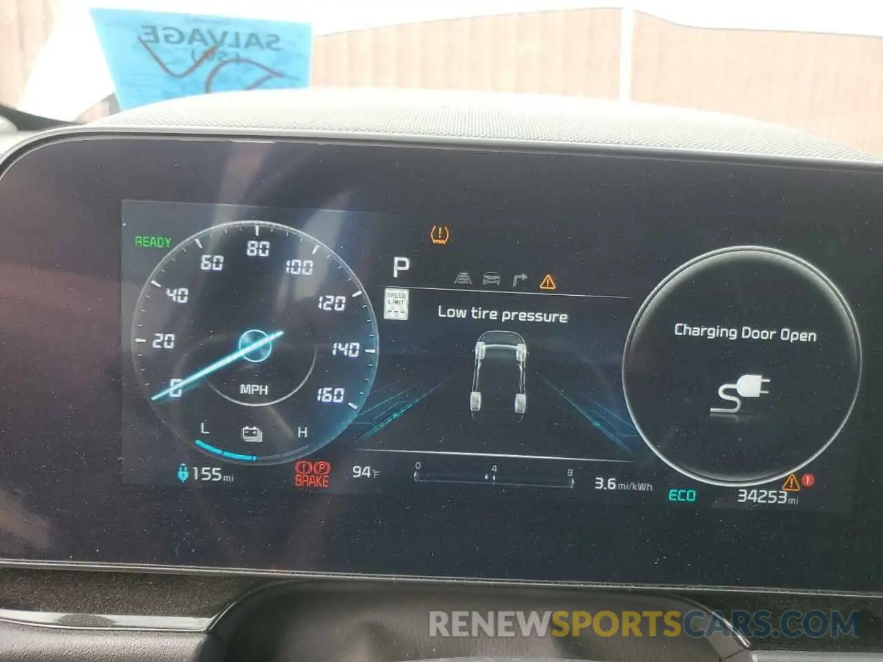 9 Photograph of a damaged car KNDCR3L16P5033560 KIA NIRO WIND 2023