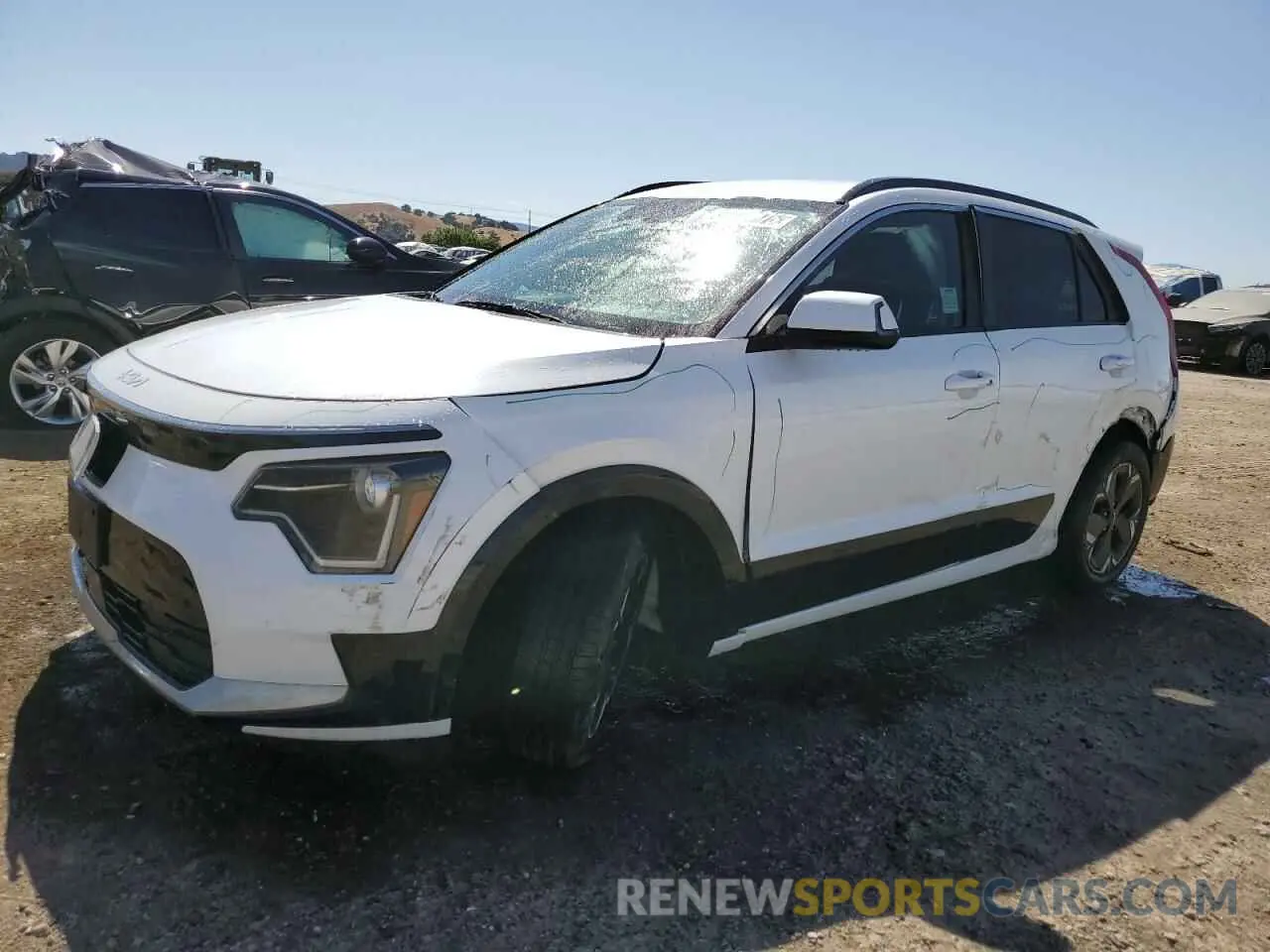 1 Photograph of a damaged car KNDCR3L16P5045501 KIA NIRO WIND 2023