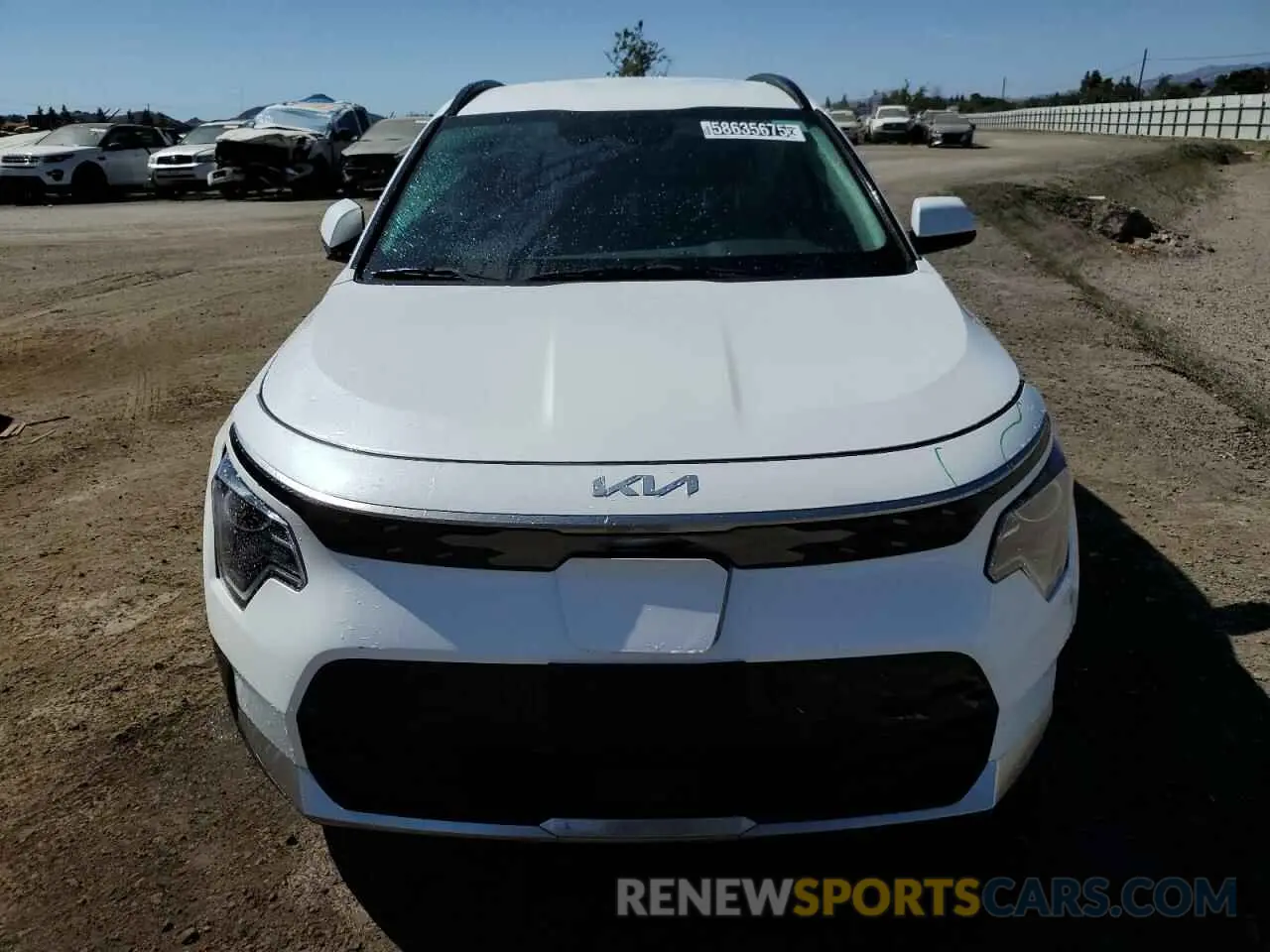 5 Photograph of a damaged car KNDCR3L16P5045501 KIA NIRO WIND 2023