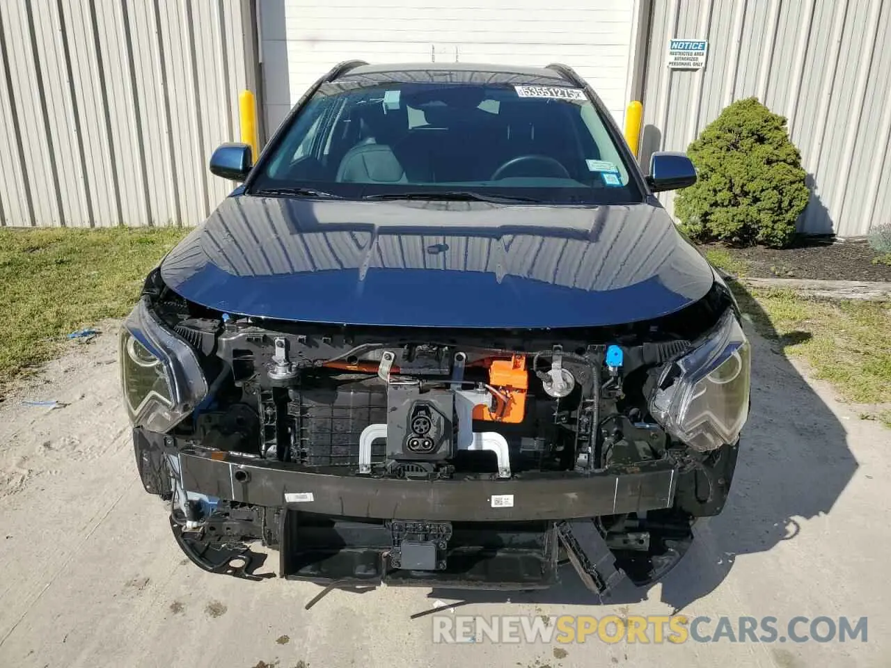 5 Photograph of a damaged car KNDCR3L16P5045935 KIA NIRO WIND 2023
