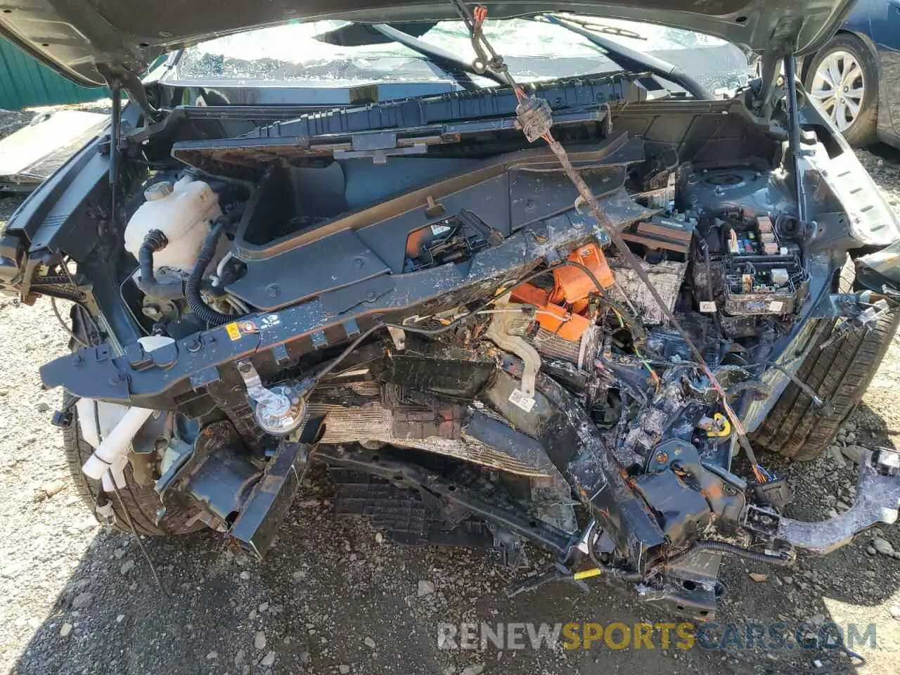 12 Photograph of a damaged car KNDCR3L16P5073833 KIA NIRO WIND 2023