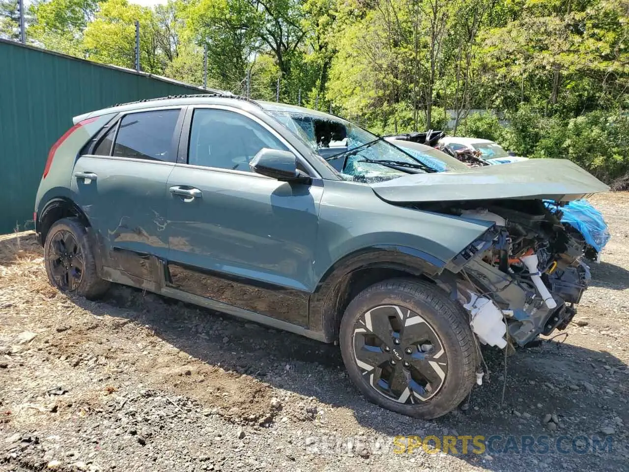 4 Photograph of a damaged car KNDCR3L16P5073833 KIA NIRO WIND 2023