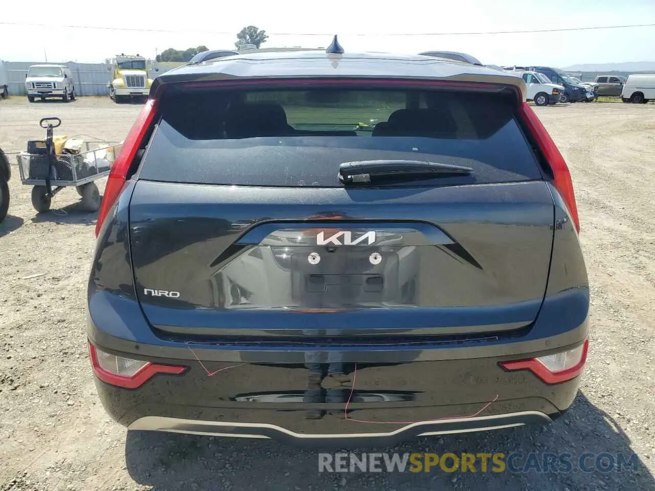 6 Photograph of a damaged car KNDCR3L17P5029811 KIA NIRO WIND 2023