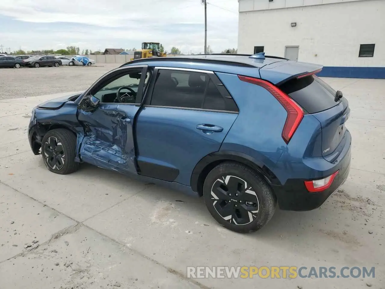 2 Photograph of a damaged car KNDCR3L17P5040680 KIA NIRO WIND 2023