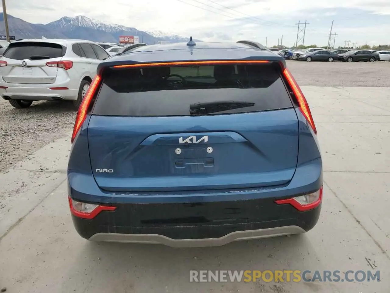 6 Photograph of a damaged car KNDCR3L17P5040680 KIA NIRO WIND 2023