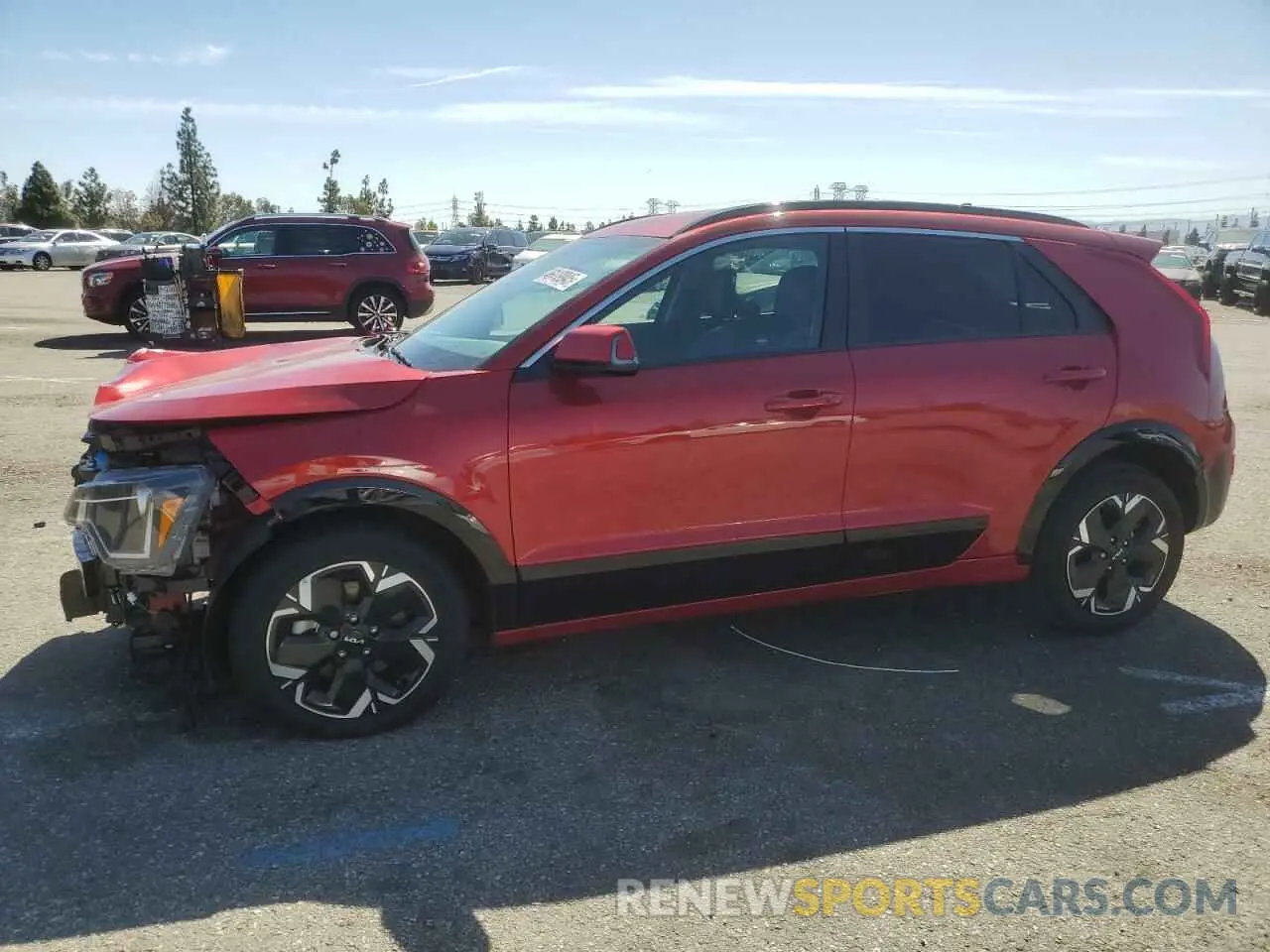 1 Photograph of a damaged car KNDCR3L17P5041912 KIA NIRO WIND 2023