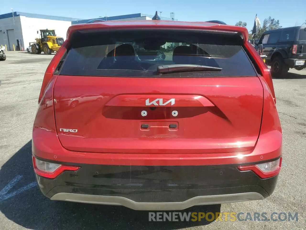 6 Photograph of a damaged car KNDCR3L17P5041912 KIA NIRO WIND 2023