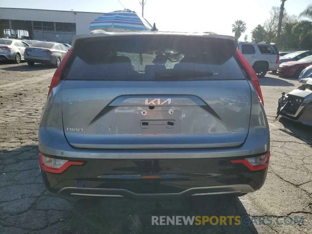 6 Photograph of a damaged car KNDCR3L18P5036573 KIA NIRO WIND 2023