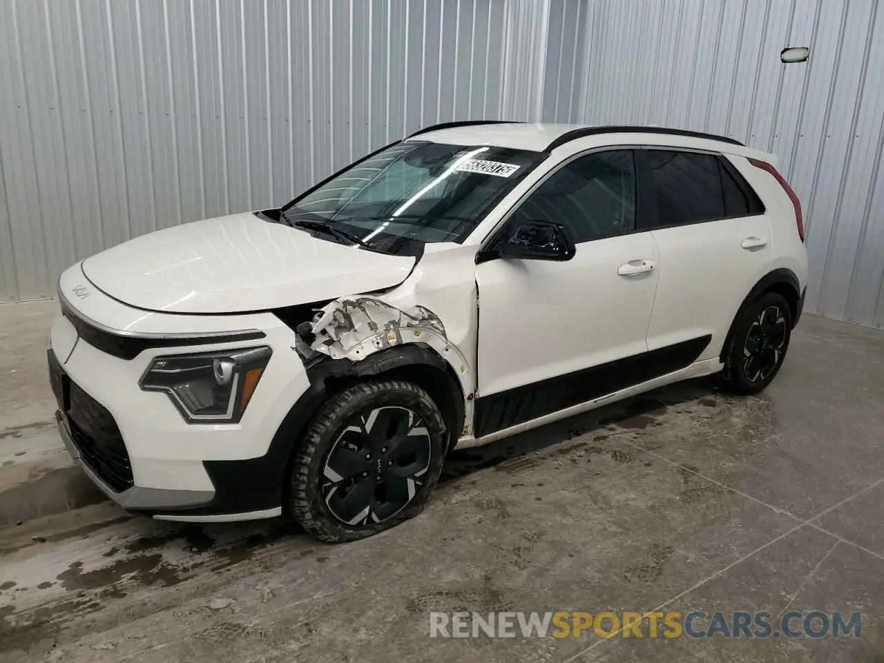 1 Photograph of a damaged car KNDCR3L18P5054717 KIA NIRO WIND 2023
