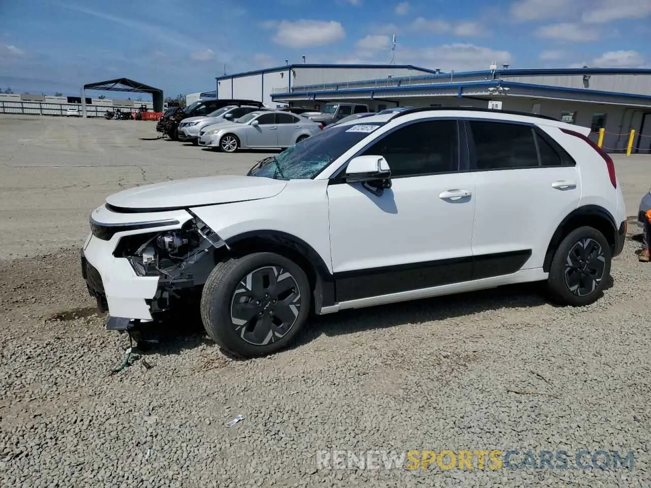 1 Photograph of a damaged car KNDCR3L1XP5059319 KIA NIRO WIND 2023