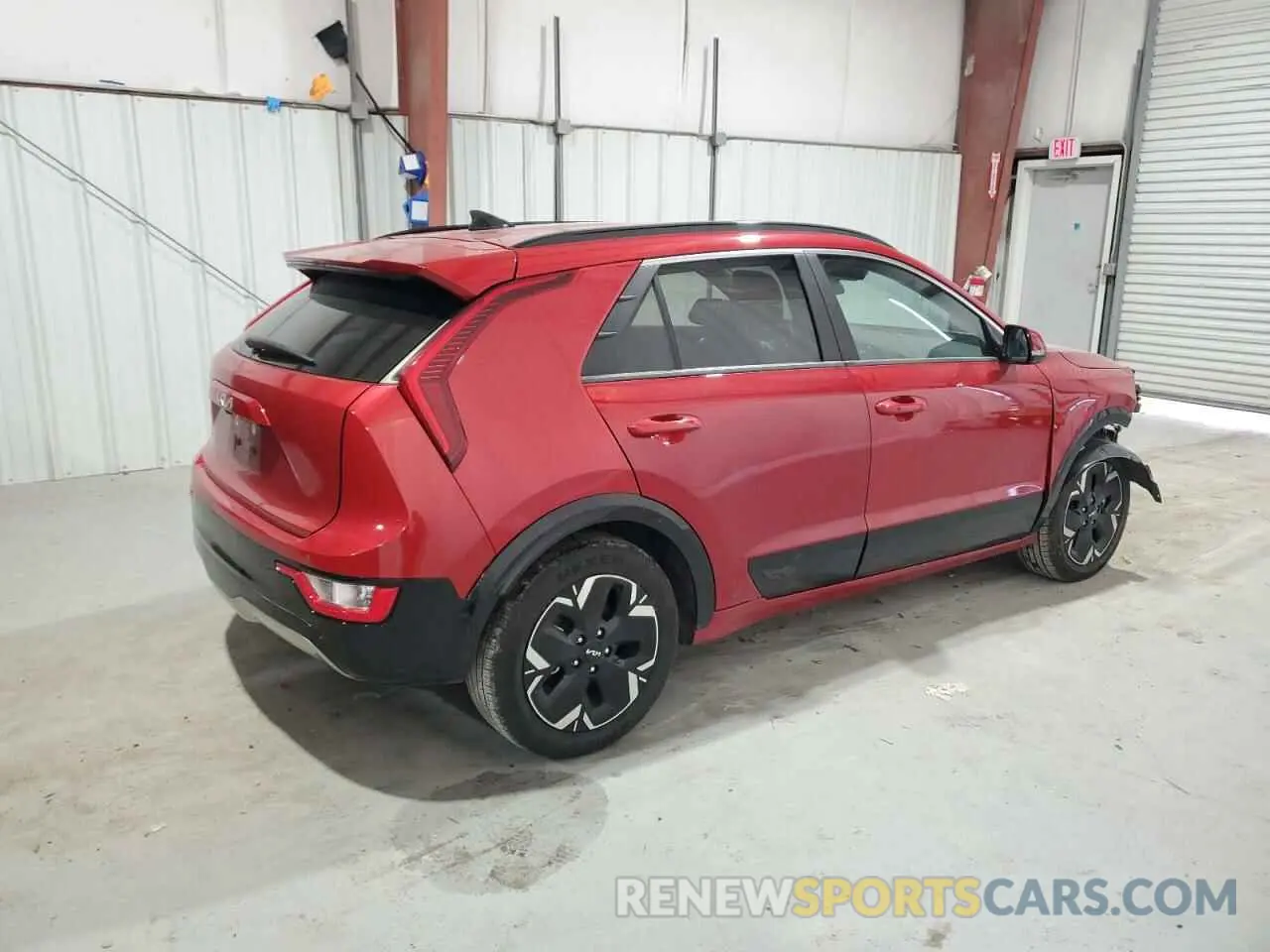 3 Photograph of a damaged car KNDCR3L1XP5071051 KIA NIRO WIND 2023