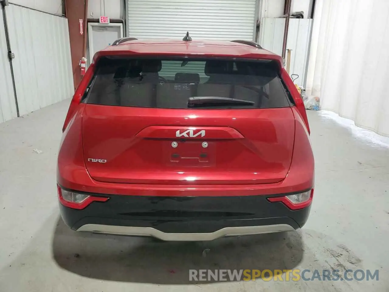 6 Photograph of a damaged car KNDCR3L1XP5071051 KIA NIRO WIND 2023