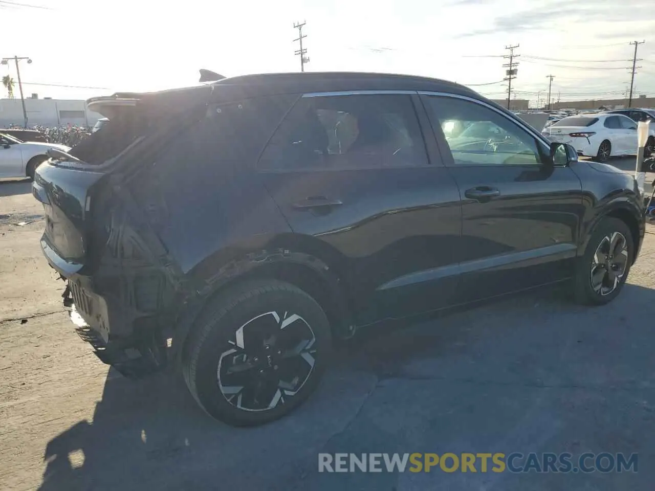 3 Photograph of a damaged car KNDCR3L10R5092199 KIA NIRO WIND 2024
