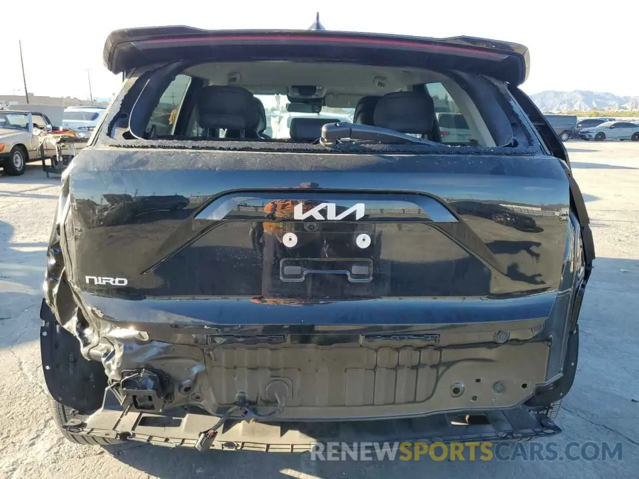 6 Photograph of a damaged car KNDCR3L10R5092199 KIA NIRO WIND 2024