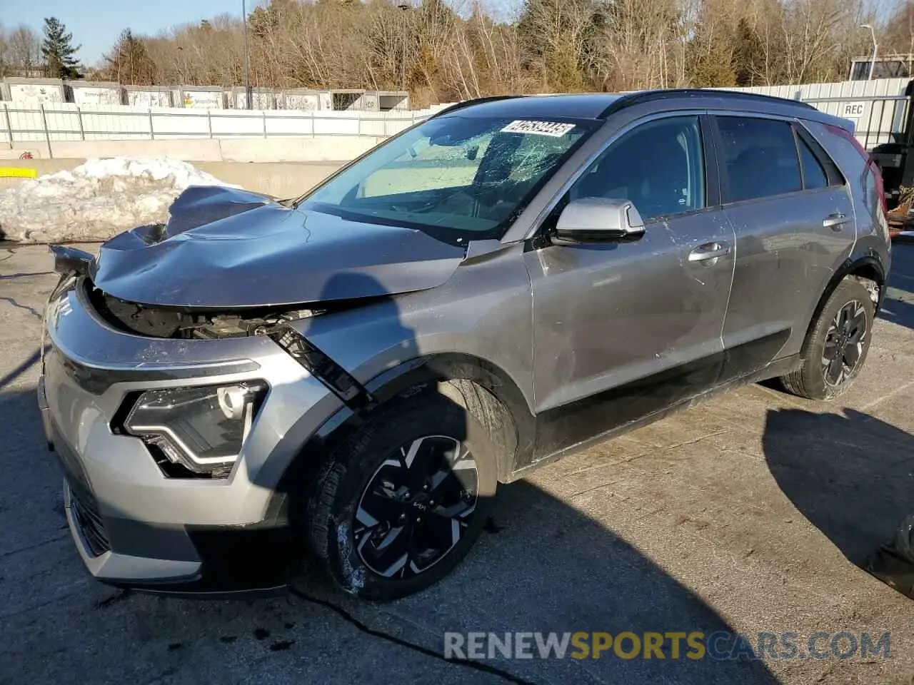 1 Photograph of a damaged car KNDCR3L10R5111348 KIA NIRO WIND 2024