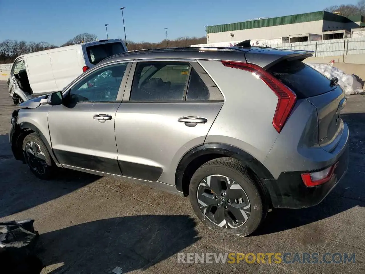 2 Photograph of a damaged car KNDCR3L10R5111348 KIA NIRO WIND 2024