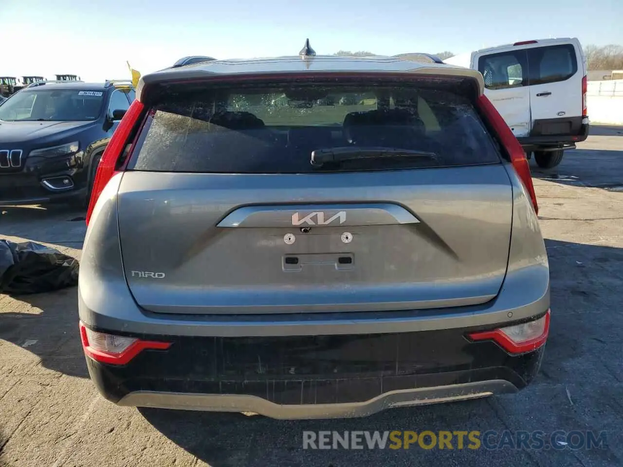 6 Photograph of a damaged car KNDCR3L10R5111348 KIA NIRO WIND 2024