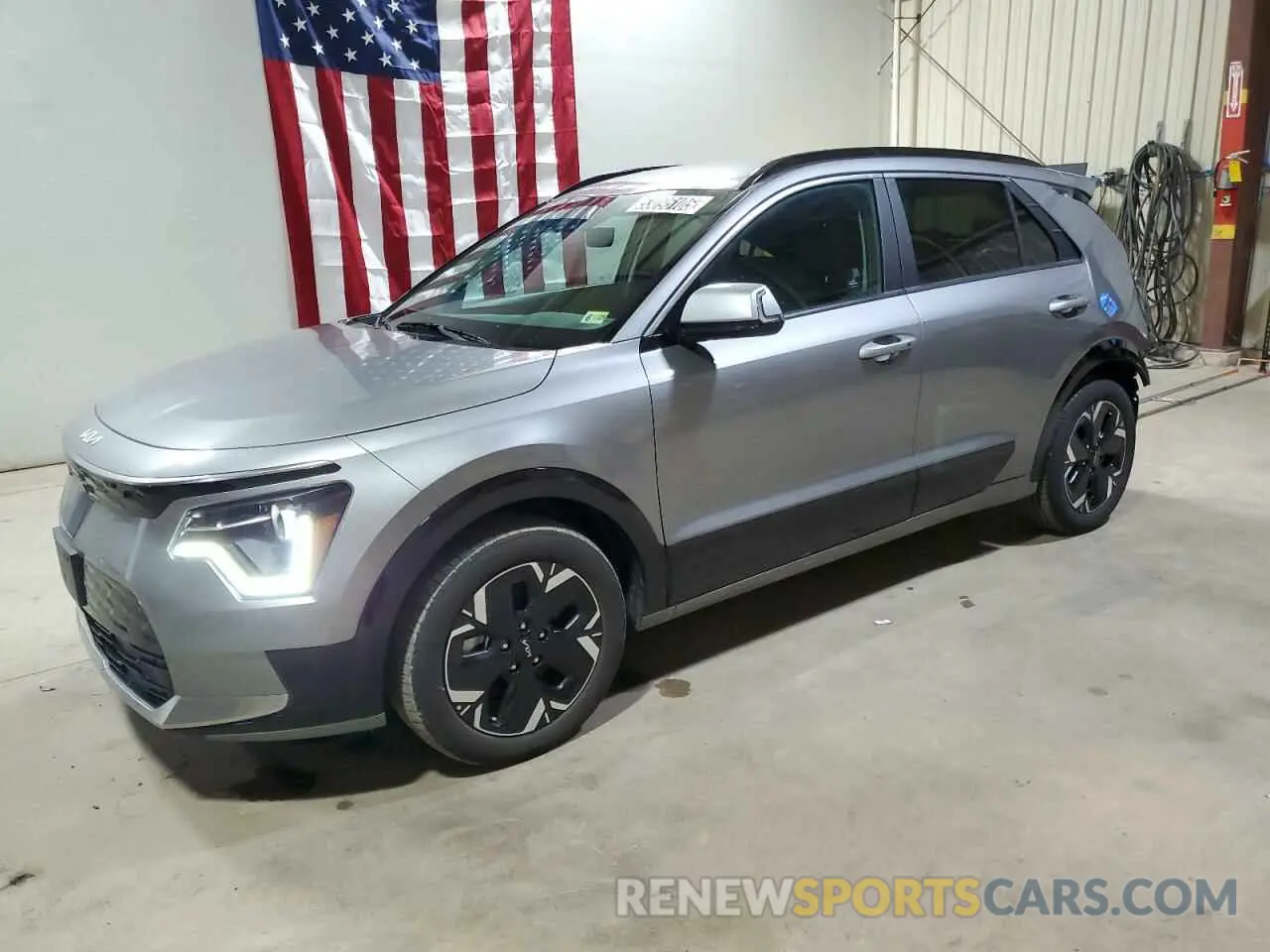 1 Photograph of a damaged car KNDCR3L10R5112144 KIA NIRO WIND 2024
