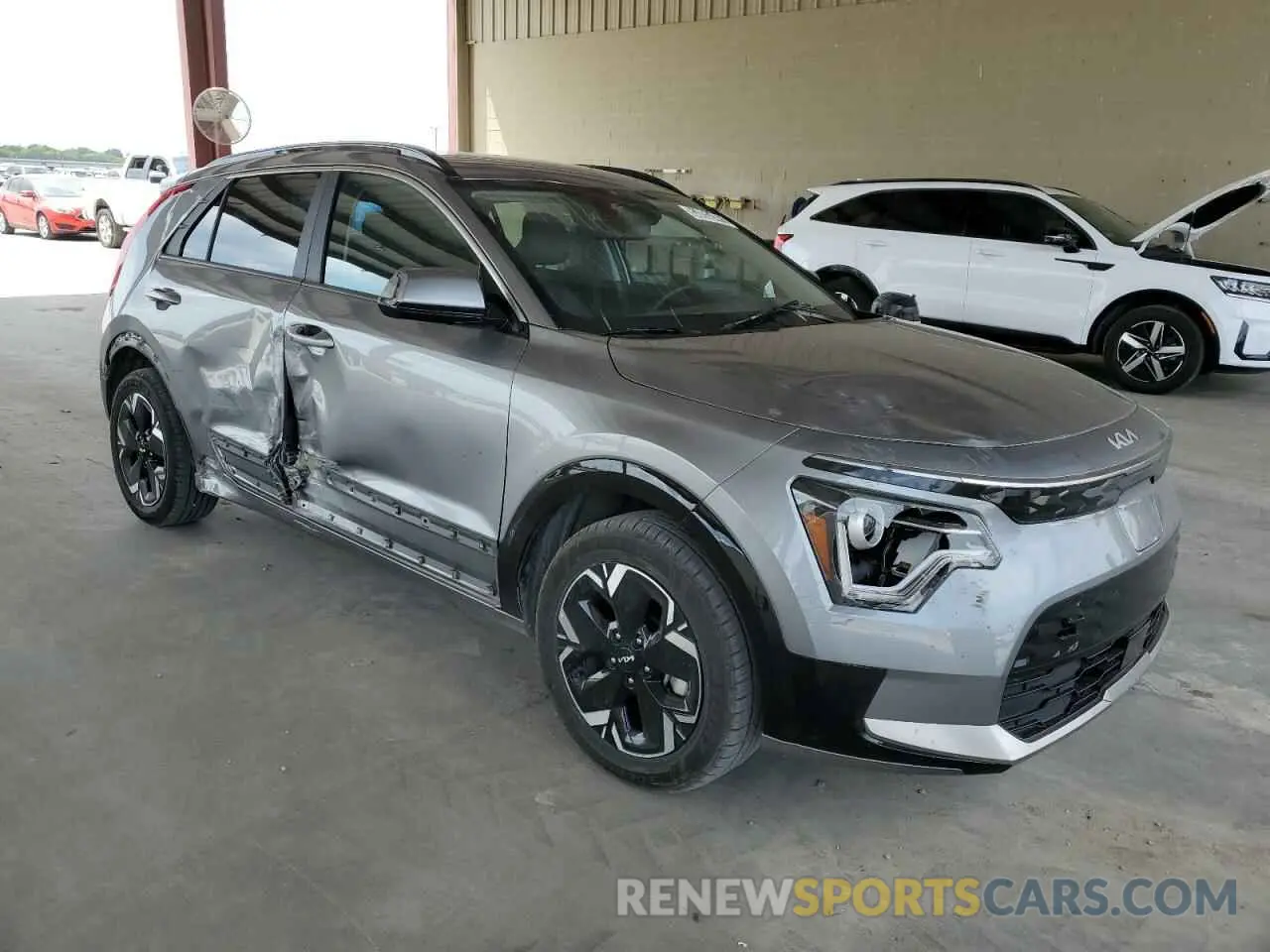 4 Photograph of a damaged car KNDCR3L11R5080823 KIA NIRO WIND 2024