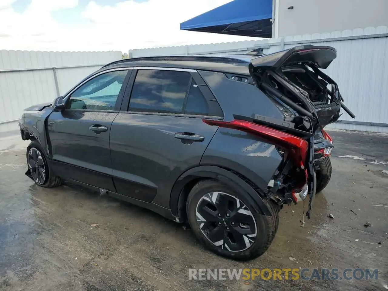 2 Photograph of a damaged car KNDCR3L11R5087710 KIA NIRO WIND 2024