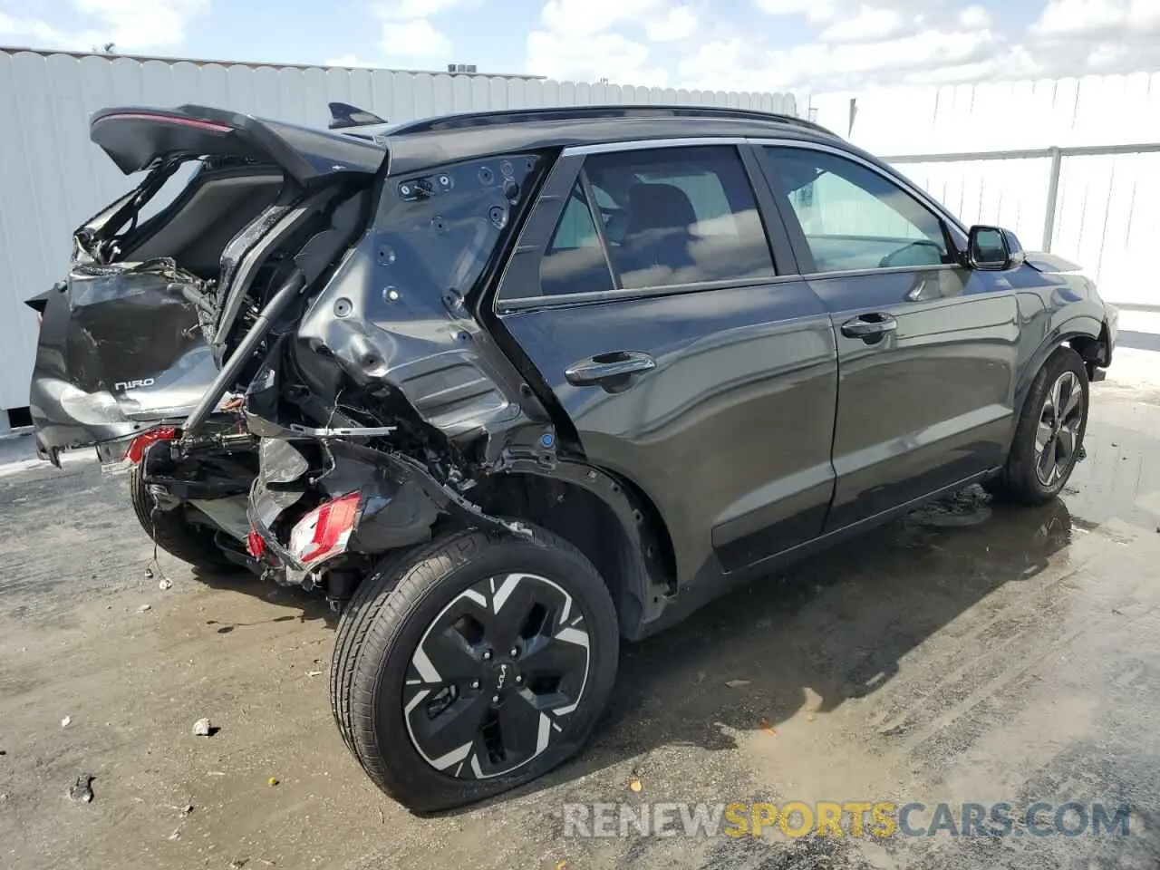 3 Photograph of a damaged car KNDCR3L11R5087710 KIA NIRO WIND 2024