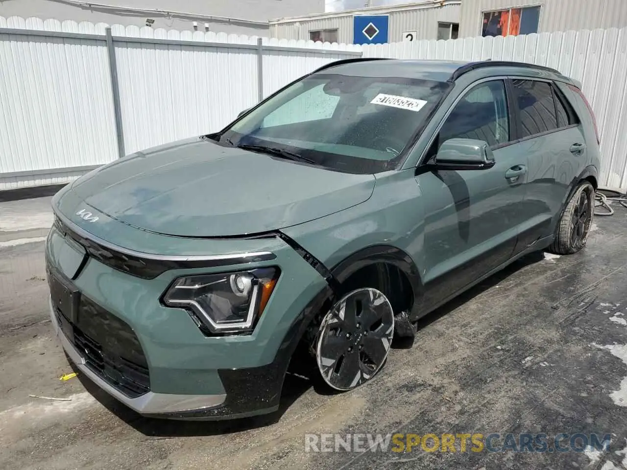 1 Photograph of a damaged car KNDCR3L11R5121080 KIA NIRO WIND 2024