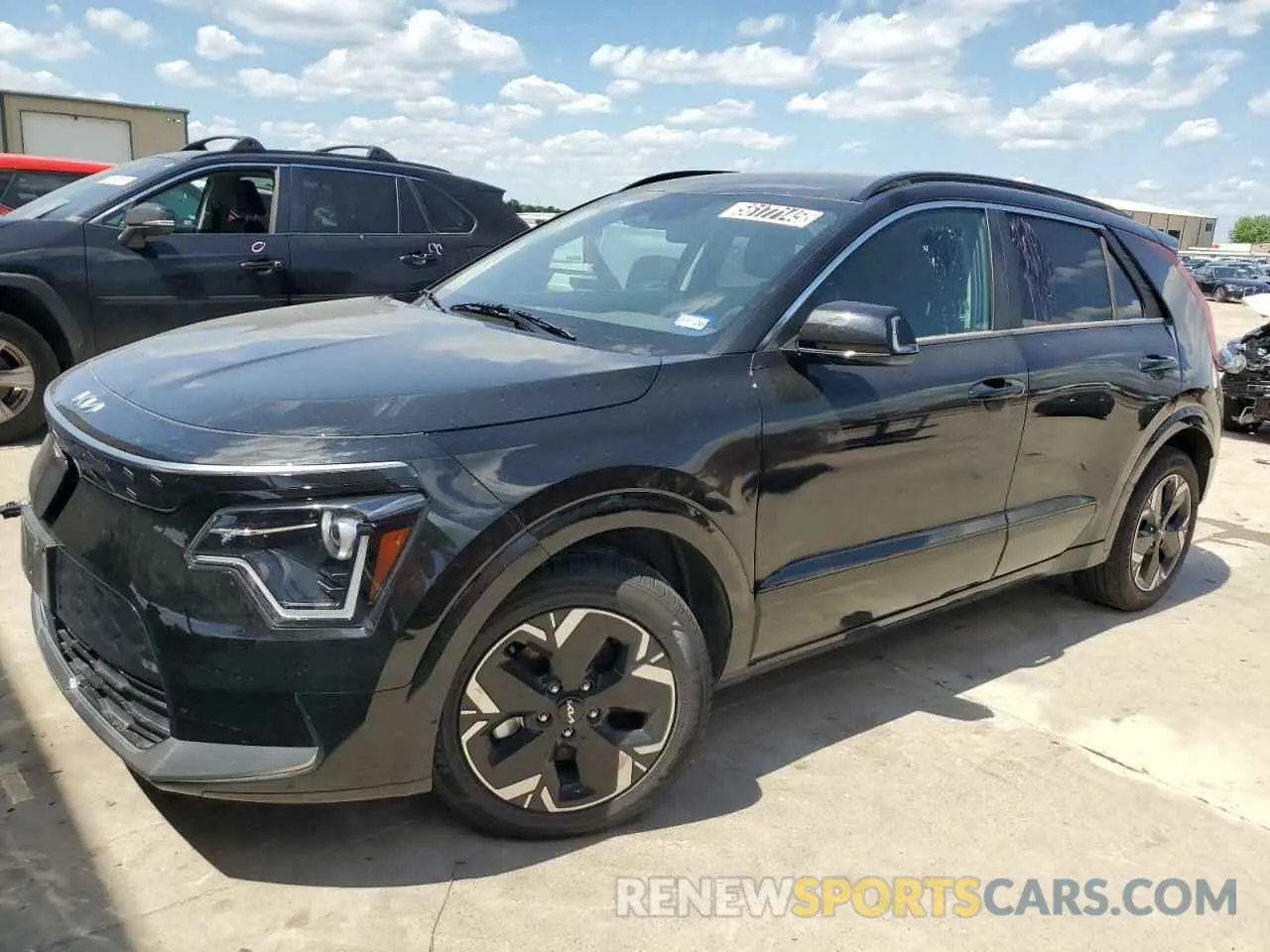 1 Photograph of a damaged car KNDCR3L13R5102157 KIA NIRO WIND 2024