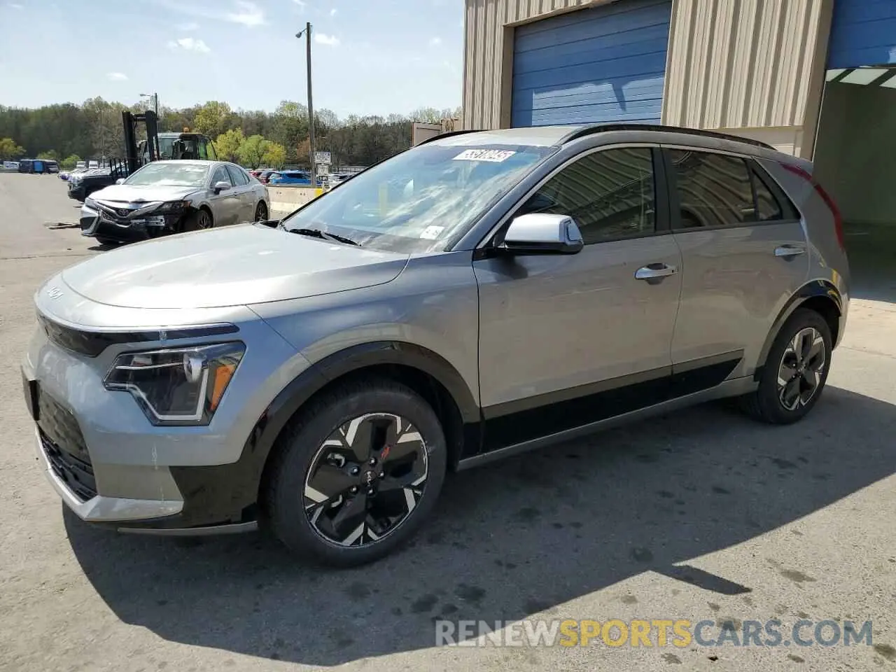 1 Photograph of a damaged car KNDCR3L13R5111358 KIA NIRO WIND 2024