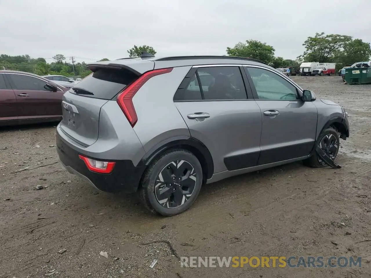3 Photograph of a damaged car KNDCR3L13R5121808 KIA NIRO WIND 2024