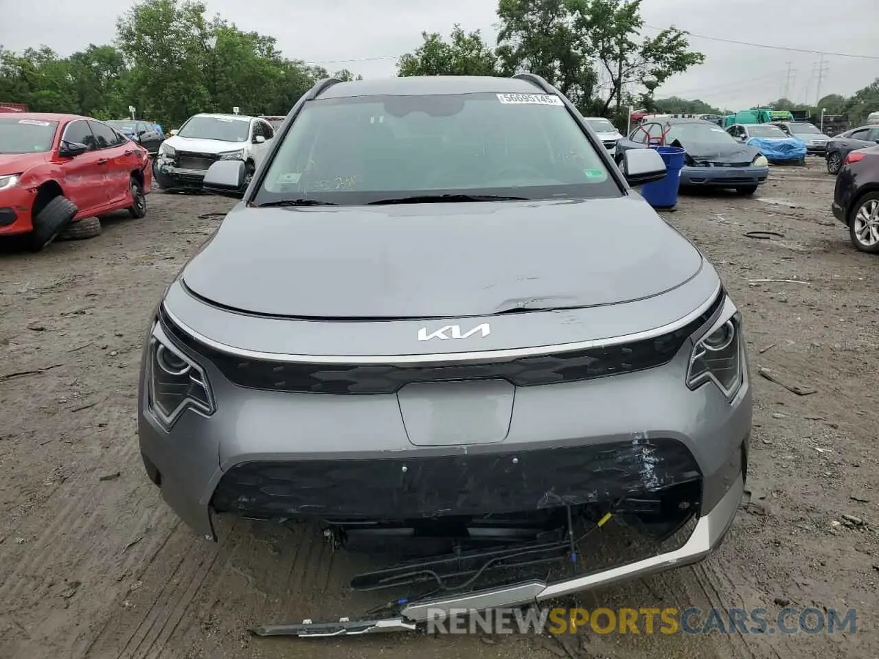 5 Photograph of a damaged car KNDCR3L13R5121808 KIA NIRO WIND 2024