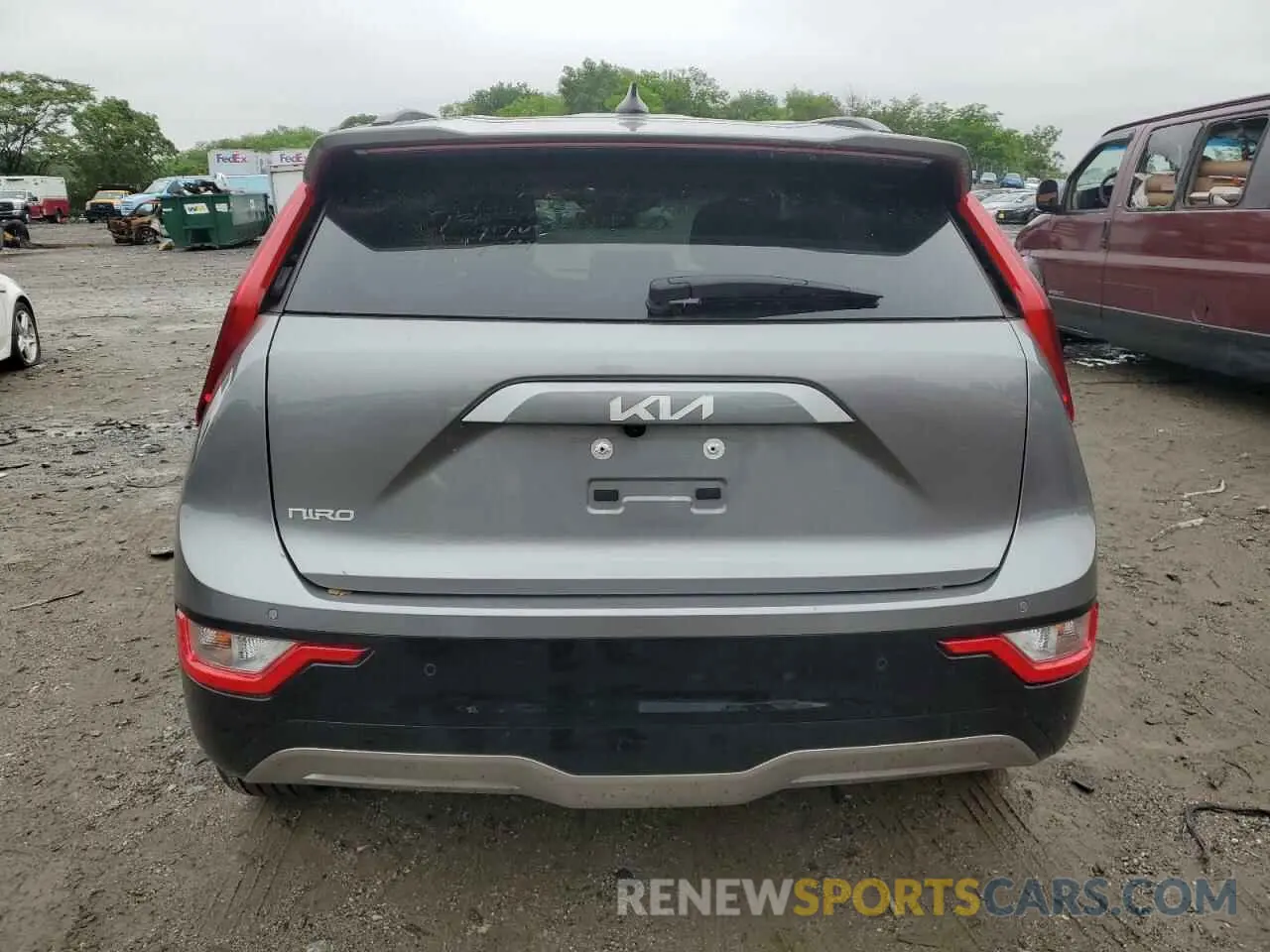 6 Photograph of a damaged car KNDCR3L13R5121808 KIA NIRO WIND 2024