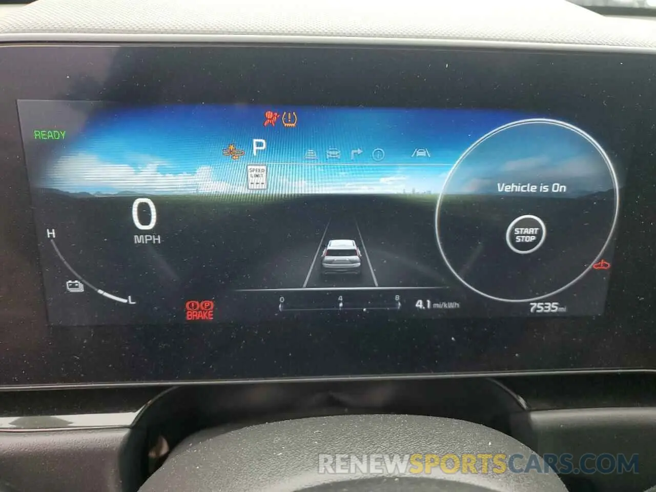 9 Photograph of a damaged car KNDCR3L13R5121808 KIA NIRO WIND 2024